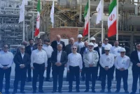 بازدید مدیرعامل سازمان تامین اجتماعی نیروهای مسلح از شرکت پتروشیمی بوشهر