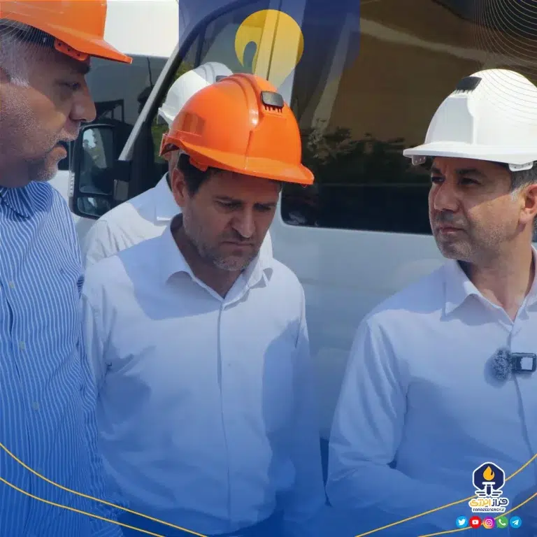 گزارش از بازدید مدیران عامل NPC، ساتا، شستان، غدیر، نفت و گاز پارسیان از روند تولید و پروژه‌های در احداث شرکت دماوند انرژی