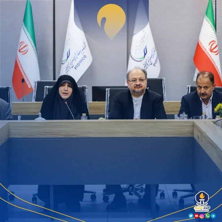 نشست هم‌اندیشی اعضای فراکسیون نظارت بر صنعت نفت، گاز و پتروشیمی مجلس و مدیرعامل هلدینگ خلیج فارس