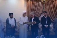 دیدار مدیرعامل پتروشیمی بوشهر با خانواده شهید عبدالله‌زاده در هفته دفاع مقدس