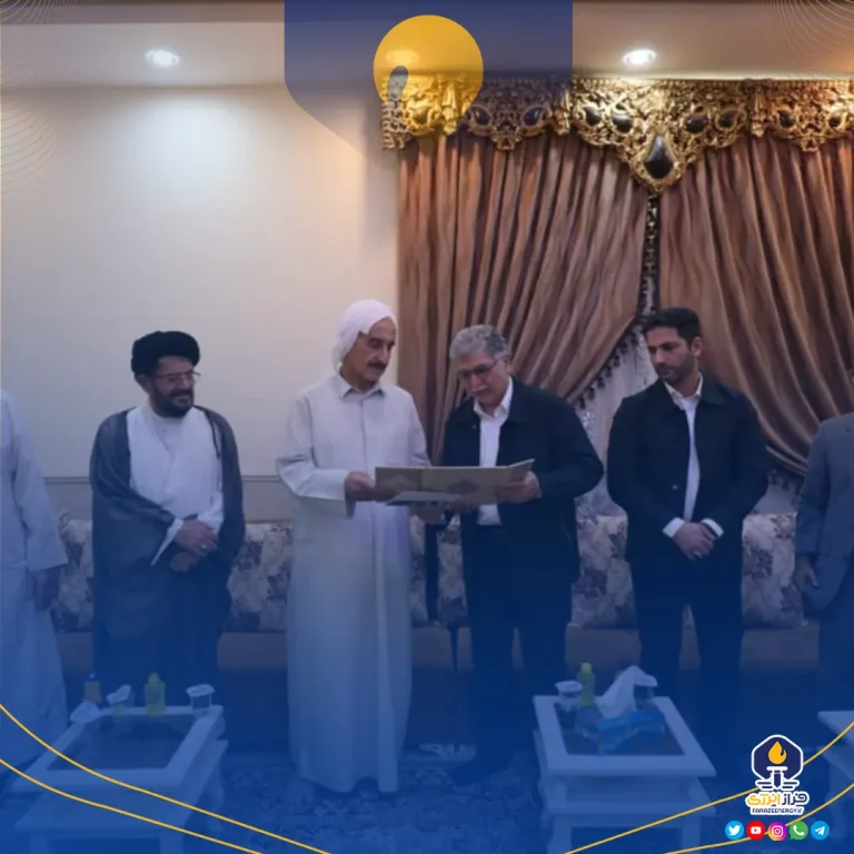 دیدار مدیرعامل پتروشیمی بوشهر با خانواده شهید عبدالله‌زاده در هفته دفاع مقدس