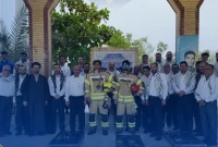 ادای احترام كاركنان پتروشیمی پردیس به شهدا در هفته دفاع مقدس ادای احترام كاركنان پتروشیمی پردیس به شهدا در هفته دفاع مقدس