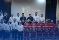 برگزاری مراسم بزرگداشت روز ملی ایمنی و آتش‌نشانی در شرکت پتروشیمی مروارید