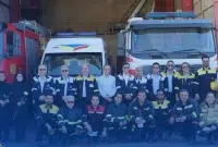 بازدید مدیرعامل پتروشیمی فن‌آوران از واحد HSE به مناسبت روز آتش‌نشانی و ایمنی