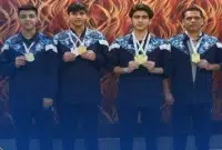 فرزندان کارکنان پتروشیمی زاگرس در مسابقات ورزشی صنایع پتروشیمی کشور قهرمان شدند