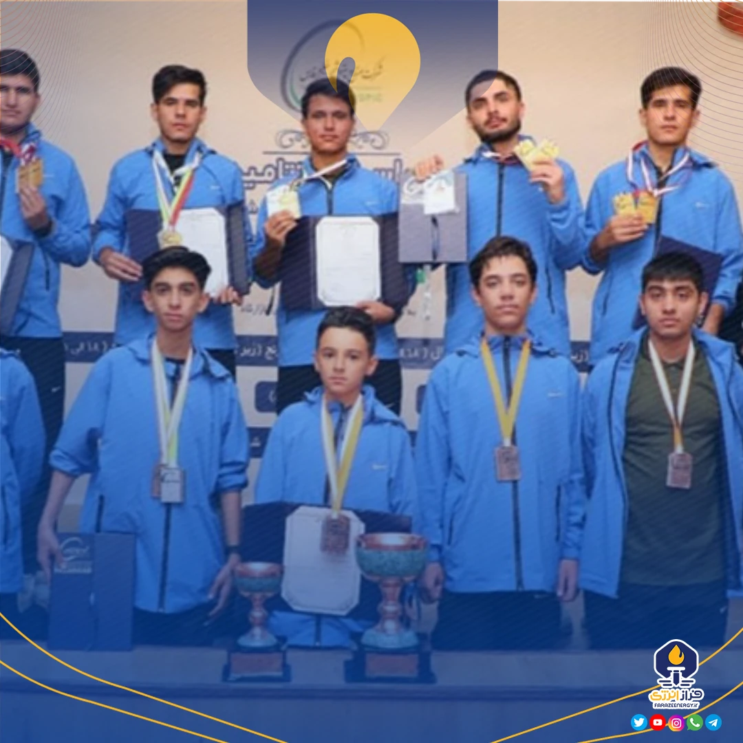 درخشش فرزندان مبین انرژی خلیج فارس در المپیاد ورزشی هلدینگ