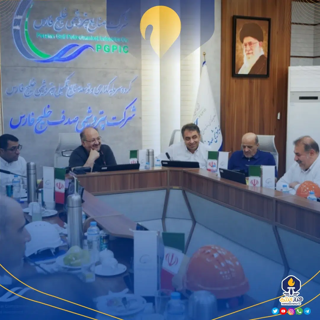 بازدید مدیرعامل گروه صنایع پتروشیمی خلیج فارس از روند پیشرفت پروژه شرکت پتروشیمی صدف