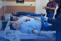 مشارکت گسترده کارکنان پتروشیمی بندرامام در سنت حسنه اهدای خون مشارکت گسترده کارکنان پتروشیمی بندرامام در سنت حسنه اهدای خون