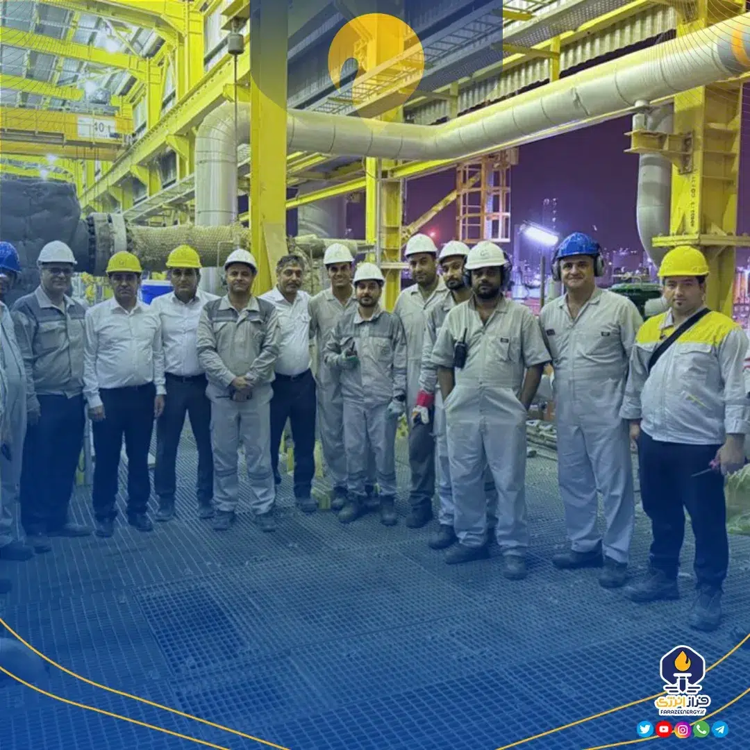 راهاندازی موفقیت آمیز بخش کمپرسور واحد اوره در پتروشیمی هنگام راهاندازی موفقیت آمیز بخش کمپرسور واحد اوره در پتروشیمی هنگام