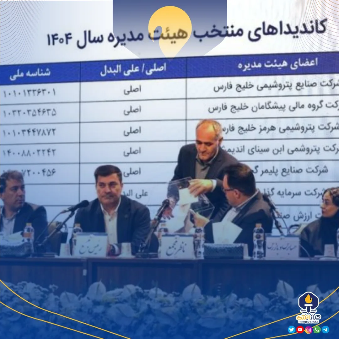 اعضای جدید هیئت‌مدیره «تفارس» انتخاب شدند