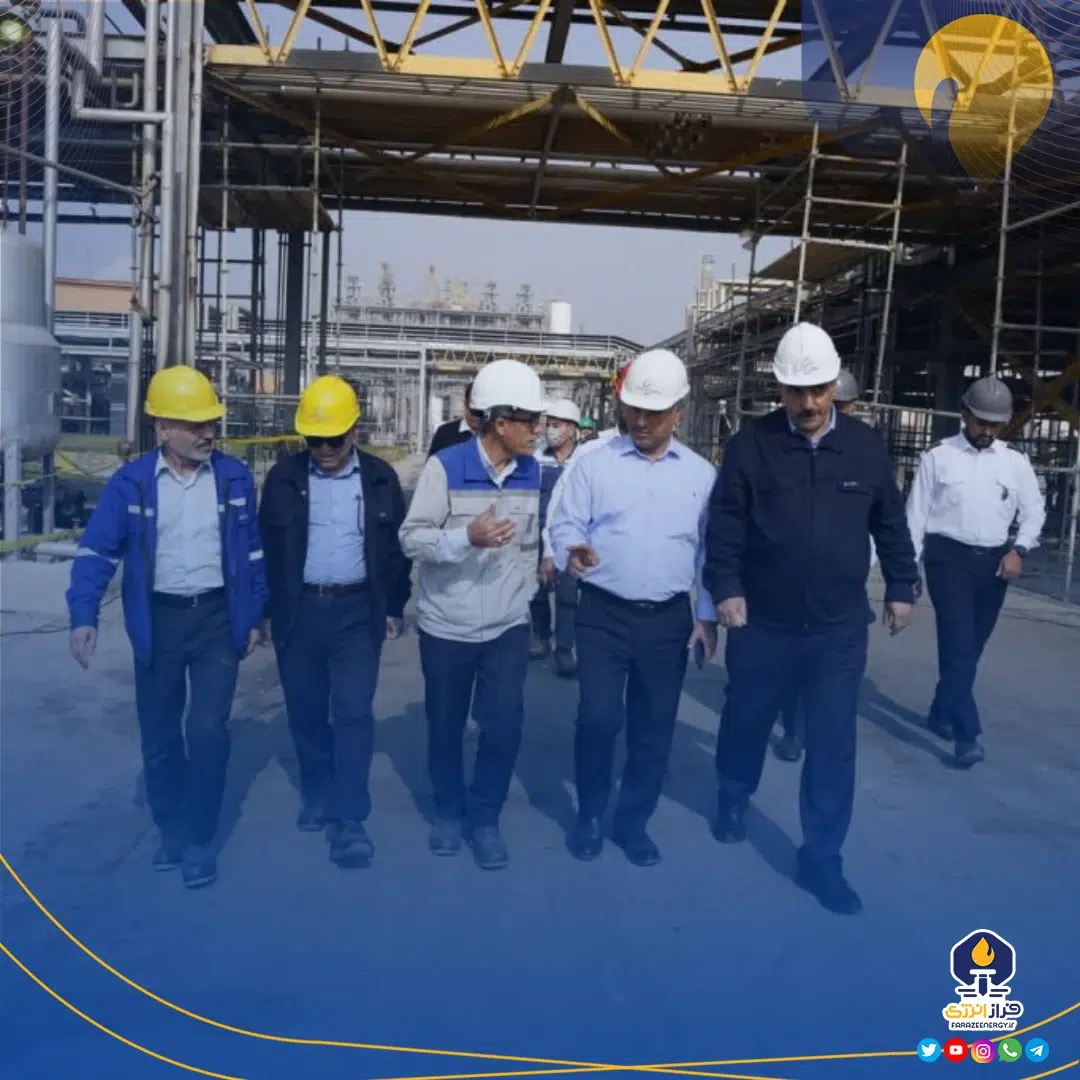 بازدید مدیرعامل پتروشیمی بندرامام از پروژههای بندرامام نوین و اورهال واحد LD بازدید مدیرعامل پتروشیمی بندرامام از پروژههای بندرامام نوین و اورهال واحد LD