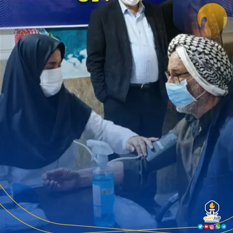ارائه خدمات رایگان پزشکی در مناطق محروم بندر ماهشهر با حمایت پتروشیمی بندر امام