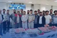 جشن یلدایی مشترک شرکت‌های پلیمر آریاساسول و پتروشیمی بوشهر