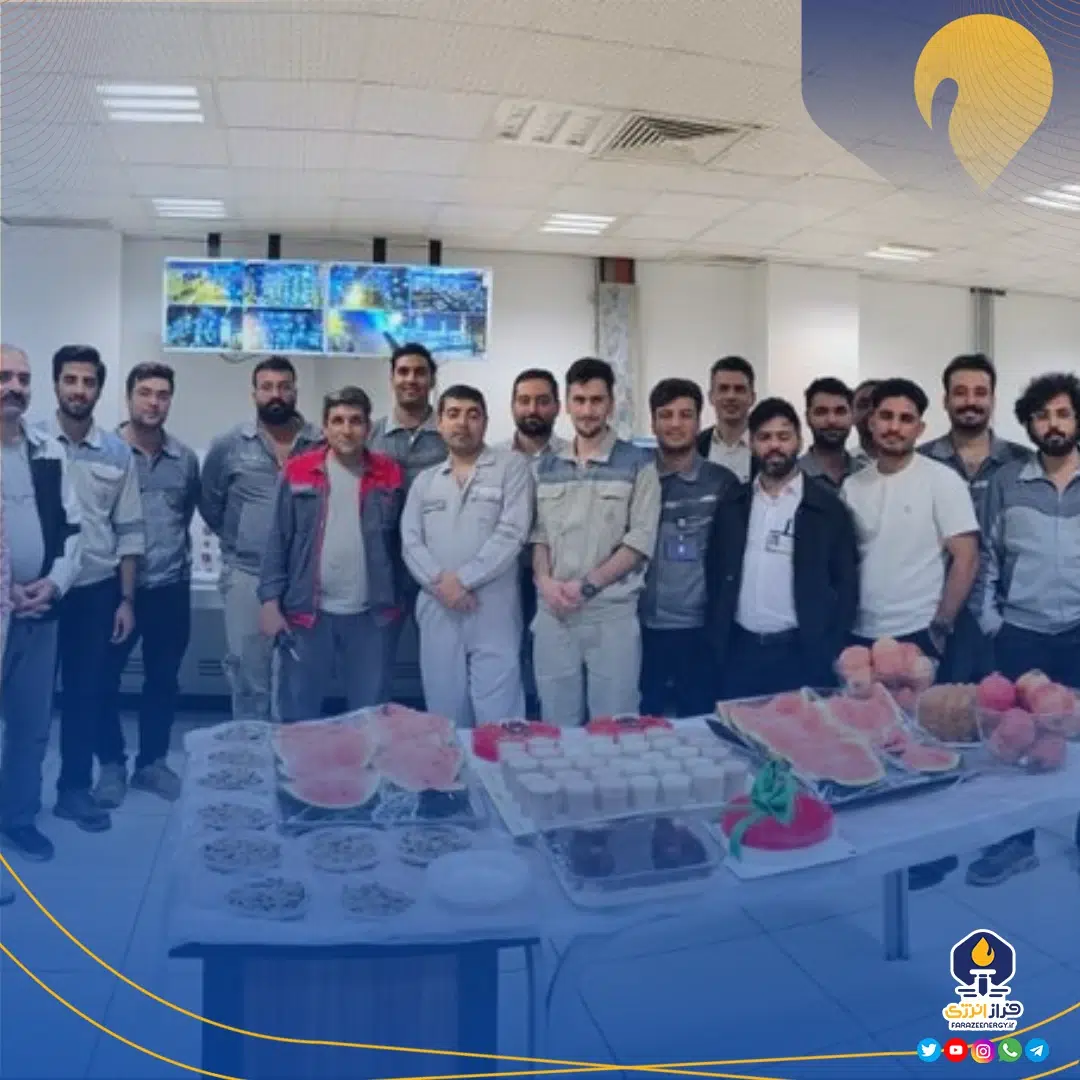 جشن یلدایی مشترک شرکت‌های پلیمر آریاساسول و پتروشیمی بوشهر