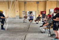 پالایش گاز هویزه مهارت کارکنان در عملیات ارتفاع را ارتقا داد