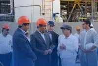 بازدید فرماندار عسلویه از سایت ۲ پتروشیمی سبلان