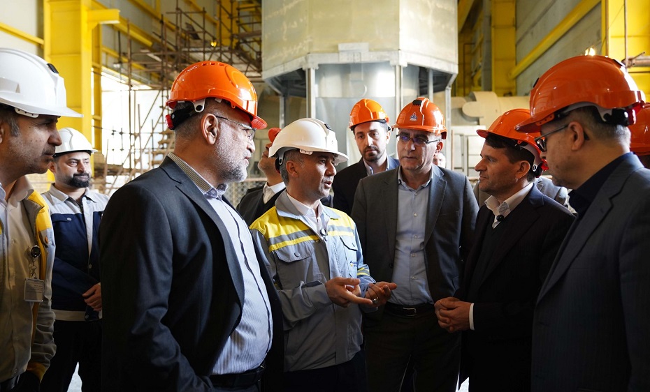 بازدید مدیرعامل شرکت ملی صنایع پتروشیمی از شرکت دماوند انرژی عسلویه