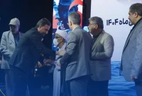 آیین تجلیل از مختارزاده و خطیب اساتید تئاتر و تعزیه استان بوشهر برگزار شد