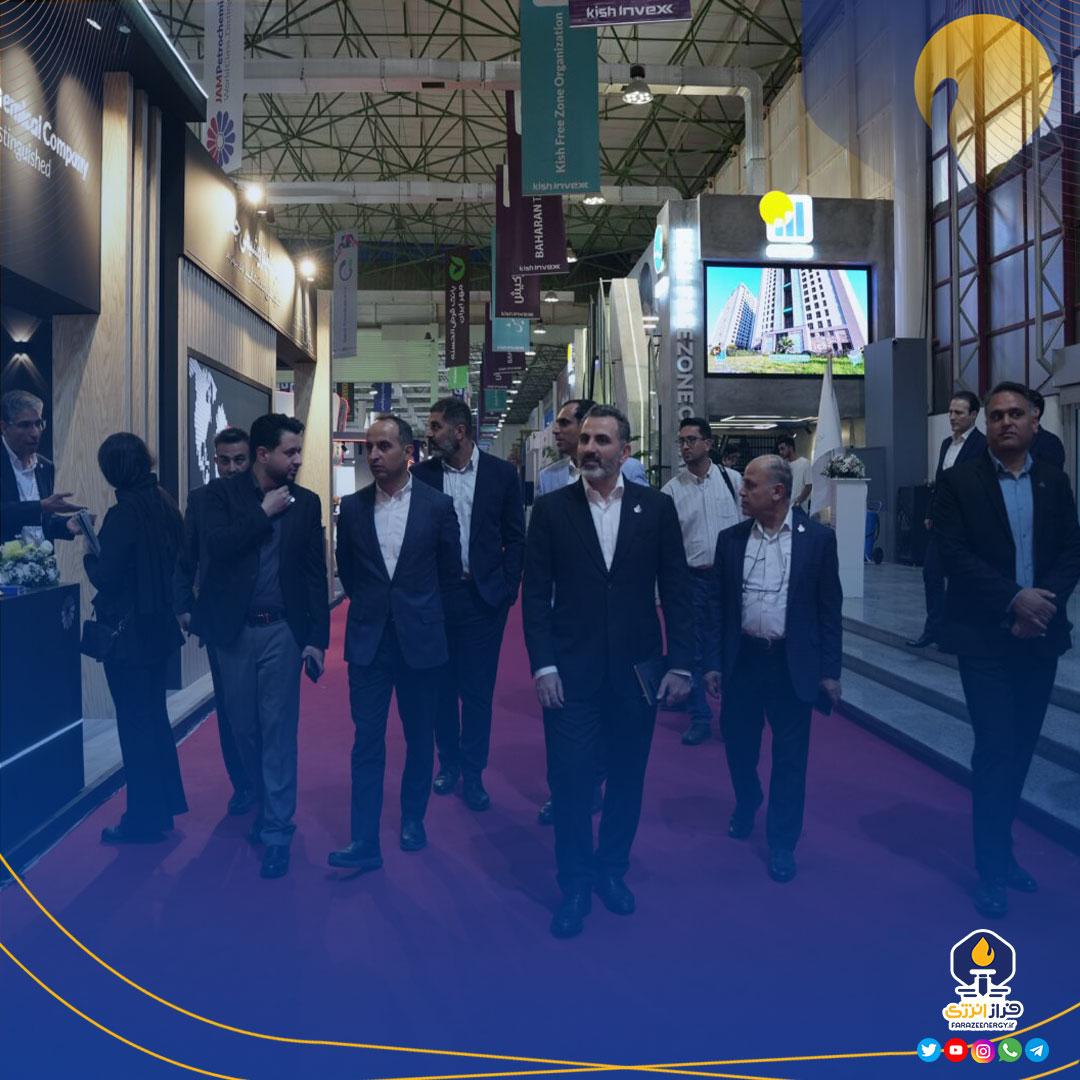 بازدید مدیرعامل و هیئت‌مدیره شرکت پایانه‌ها و مخازن پتروشیمی از هفتمین نمایشگاه حمایت از ساخت داخل در کیش