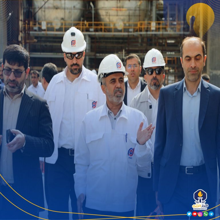 بازدید مشاور وزیر و رئیس مرکز حراست وزارت تعاون، کار و رفاه اجتماعی از شرکت توسعه پلیمر پادجم