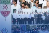 حضور پرشور کارکنان پتروشیمی بوشهر در راهپیمایی ۲۲ بهمن