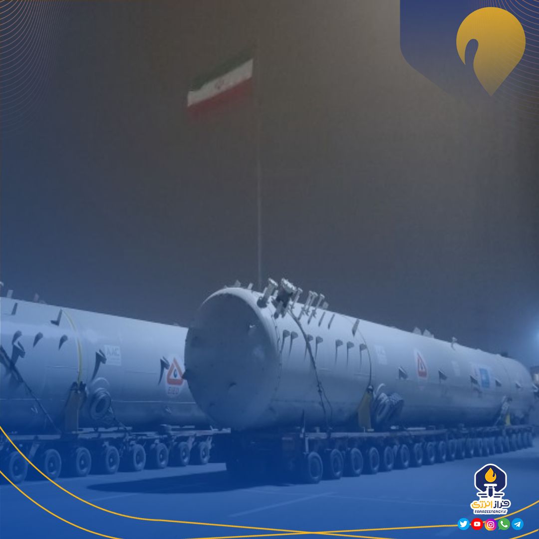 نصب تجهیزات سرج‌درام واحد بازیافت اتان پتروشیمی بندرامام