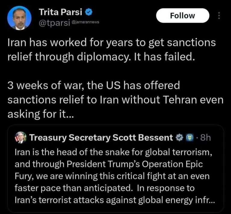 آمریکا تحریم نفتی ایران را برداشت