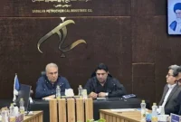 بازدید رئیس هیئت مدیره صندوق ذخیره فرهنگیان و مدیرعامل انرژی سپهر از پتروشیمی سبلان بازدید رئیس هیئت مدیره صندوق ذخیره فرهنگیان و مدیرعامل انرژی سپهر از پتروشیمی سبلان
