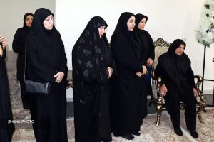 دیدار با خانواده جانباختگان سانحه واژگونی اتوبوس مجتمع گاز پارس جنوبی