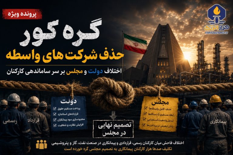 حذف شرکت‌های واسطه؛ اختلاف دولت و مجلس بر سر ساماندهی کارکنان + اینفوگرافیک