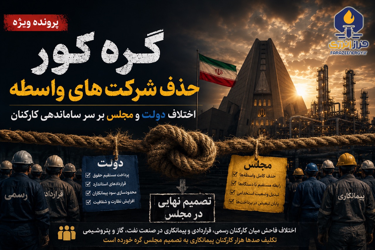 حذف شرکت‌های واسطه، نیروهای شرکتی، ساماندهی کارکنان، پرداخت مستقیم حقوق، صنعت نفت و پتروشیمی