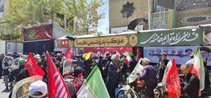 خدمت‌رسانی و پذیرایی همدلانه شرکت کیمیای پارس خاورمیانه در مراسم وداع و تشییع رهبر شهید ایران