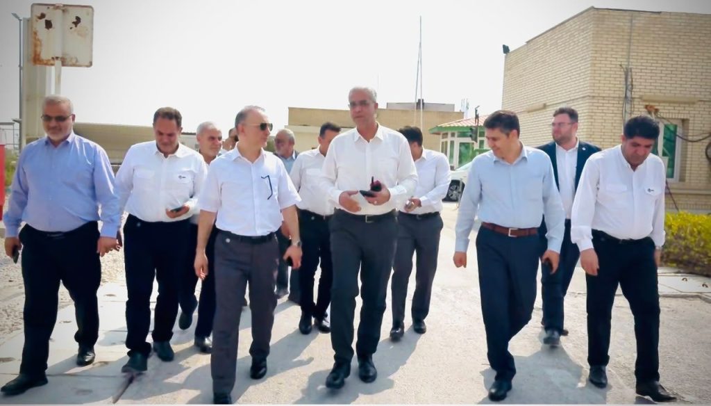 مدیرعامل شستان از شرکت مخازن سبز پتروشیمی عسلویه بازدید کرد1
