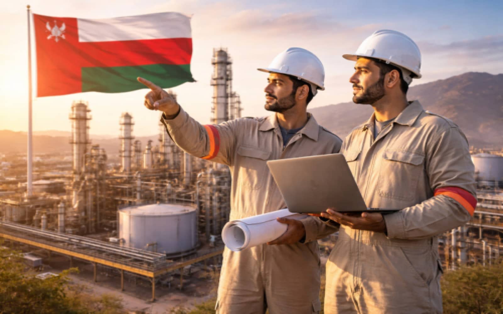 حقوق مهندس نفت در عمان