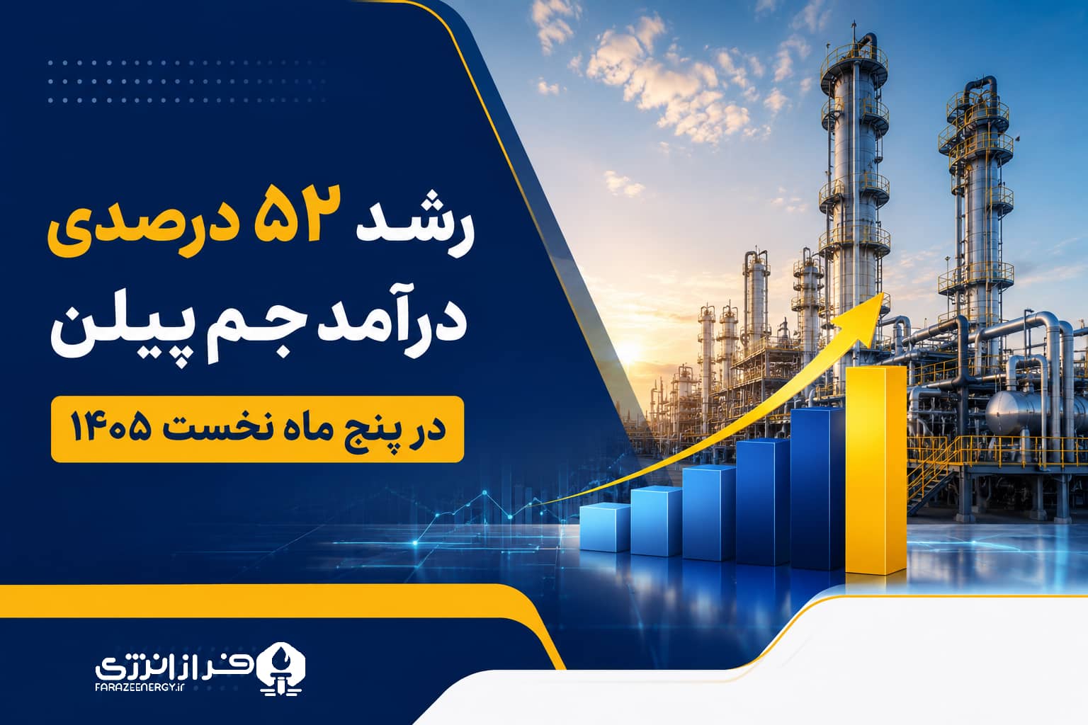 رشد ۵۲ درصدی درآمد جم پیلن در پنج ماه نخست ۱۴۰۵ 1
