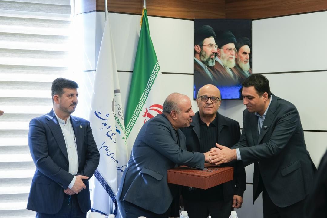 مراسم معارفه احسان اسدی‌پور مدیرعامل پتروشیمی دهدشت