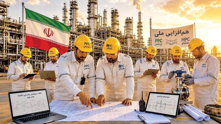 متخصصان پردیس جای لایسنسور خارجی را در پتروشیمی هنگام گرفتند