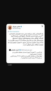 تصاحب ۳ کرسی هیئت‌مدیره هلدینگ خلیج فارس توسط گروه اهداف