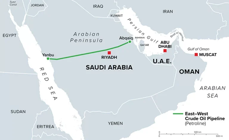 خط لوله شرق‌ـ‌غرب عربستان راه‌اندازی شد / صادرات نفت از ینبع از سر گرفته می‌شود