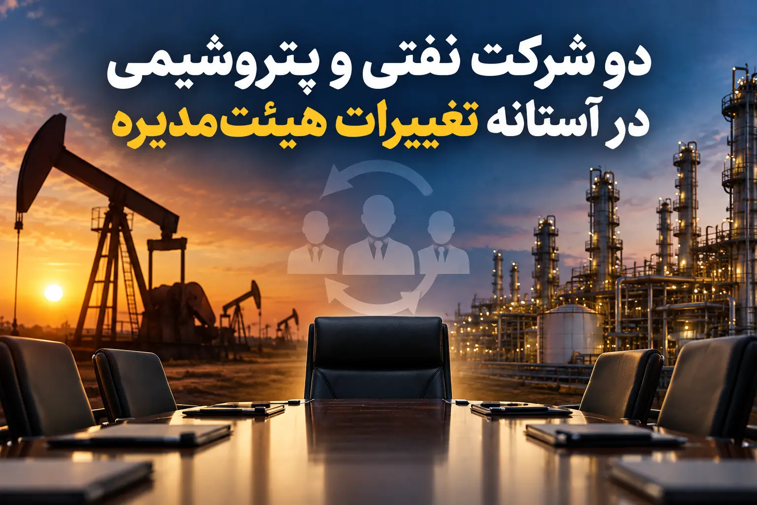 دو شرکت نفتی و پتروشیمی در آستانه تغییرات هیئت مدیره