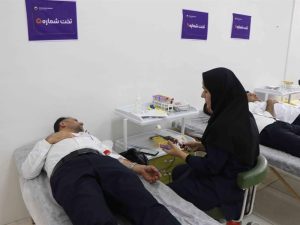 اهدای نزدیک به ۵۹ لیتر خون توسط کارکنان دماوند انرژی