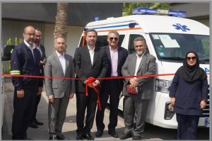 تقویت ناوگان امدادی پازارگاد با ورود دو آمبولانس جدید
